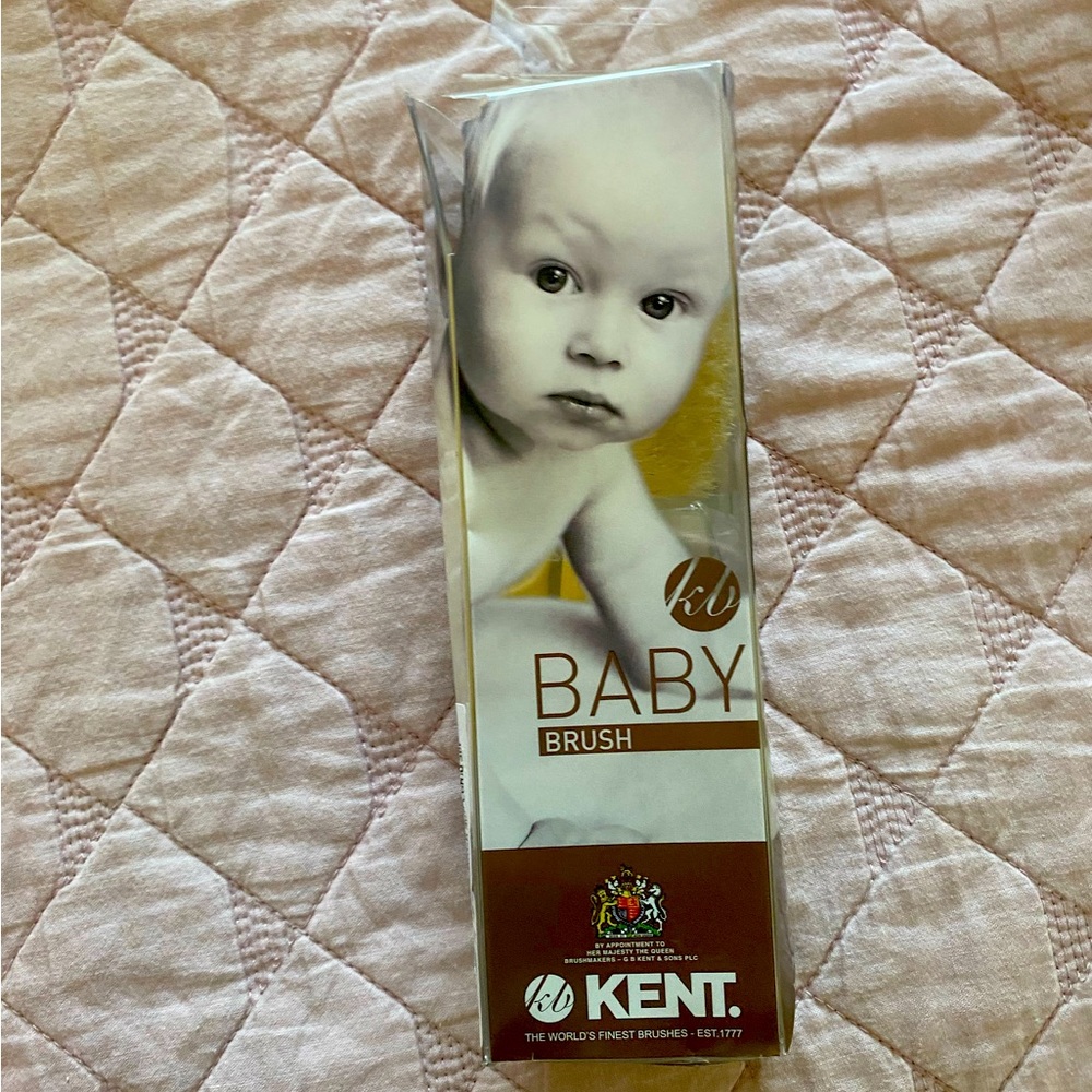 Baby brush, and comb